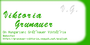 viktoria grunauer business card